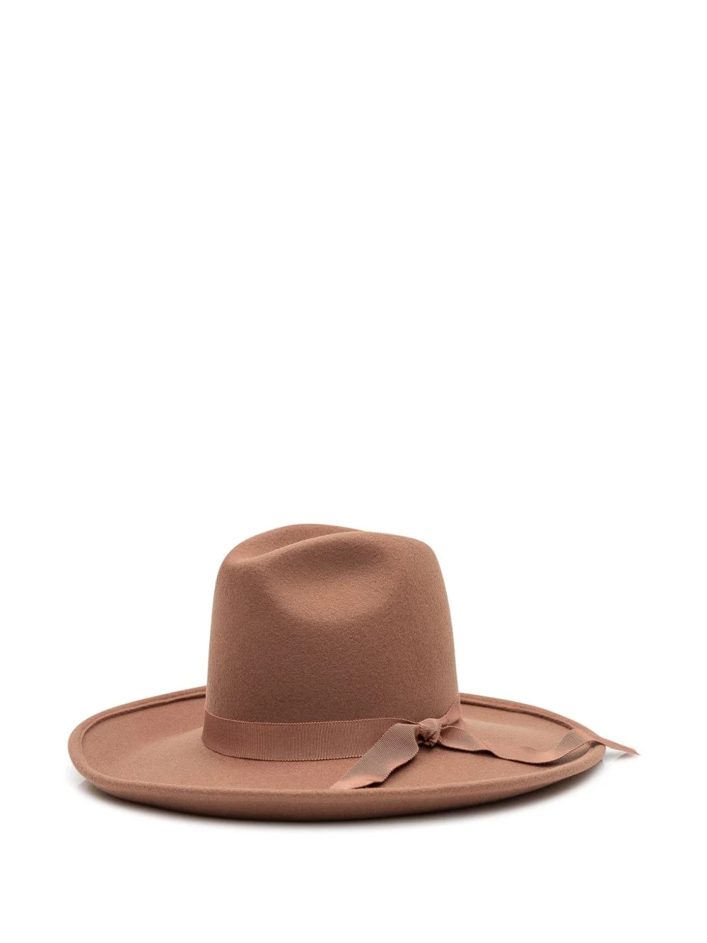 bow-detail cowboy hat - 1