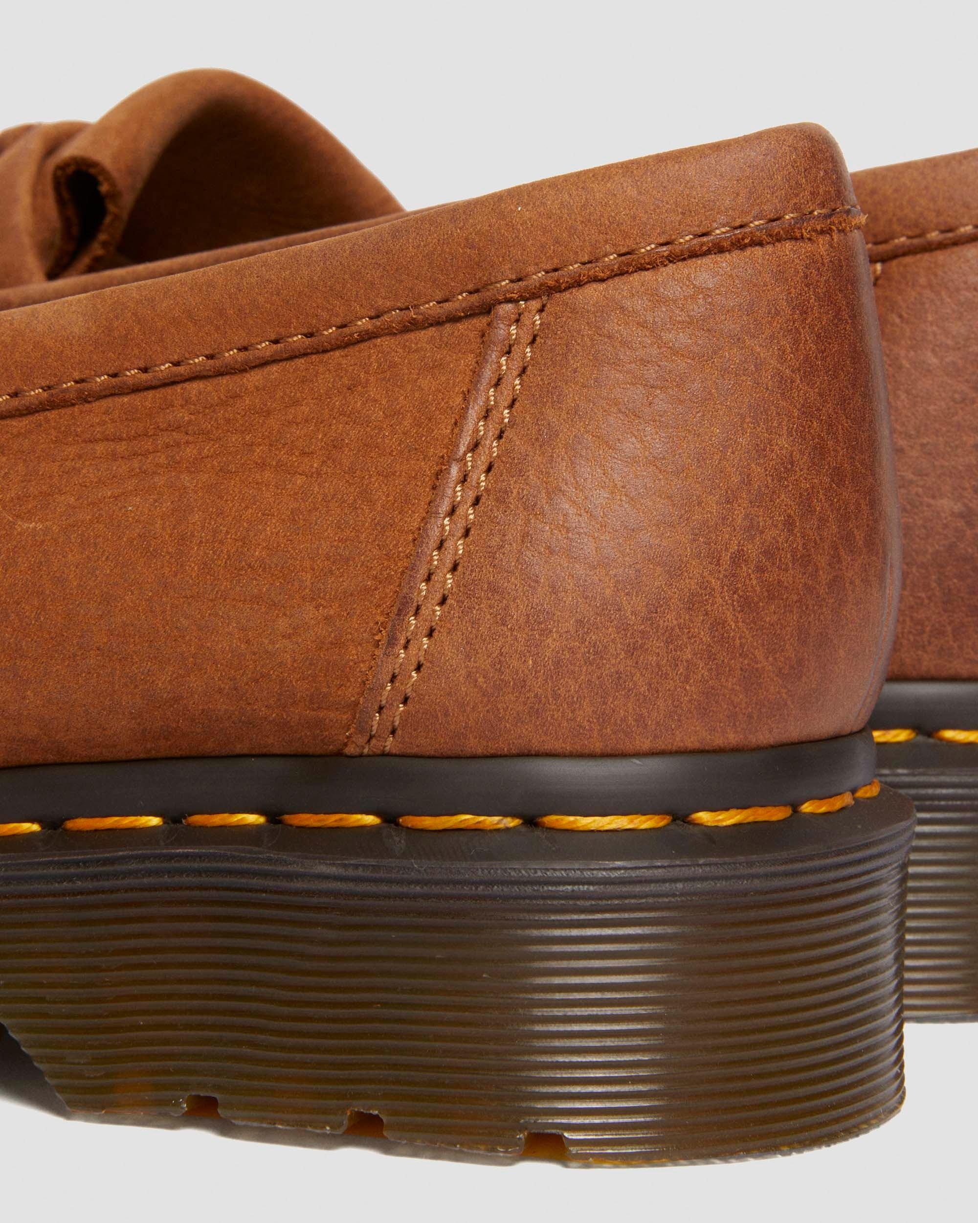 Adrian Nubuck Leather Tassle Loafers - 4