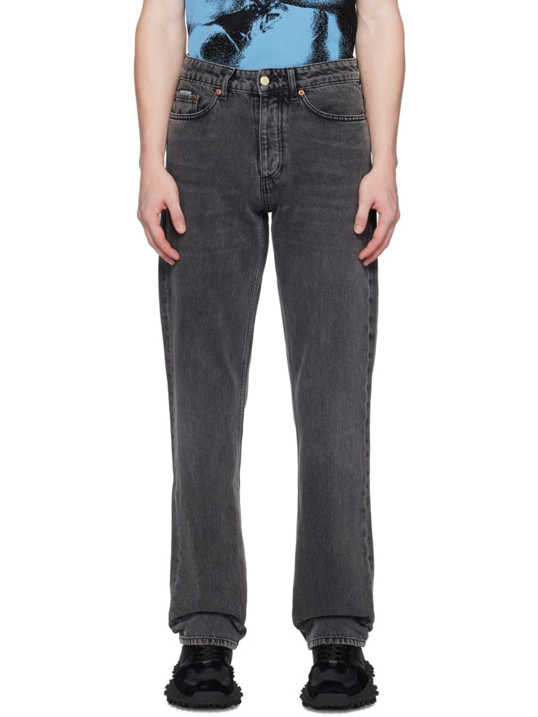 Gray Orion Jeans - 1