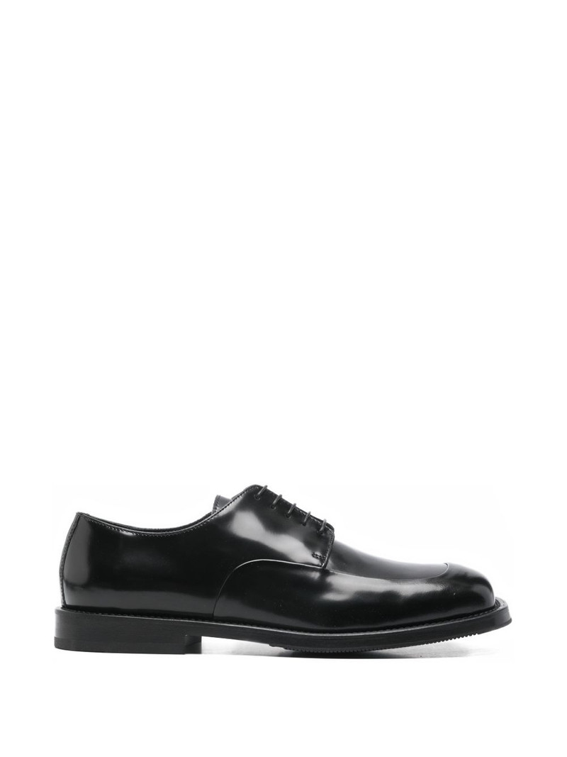 lace-up leather derby shoes 1