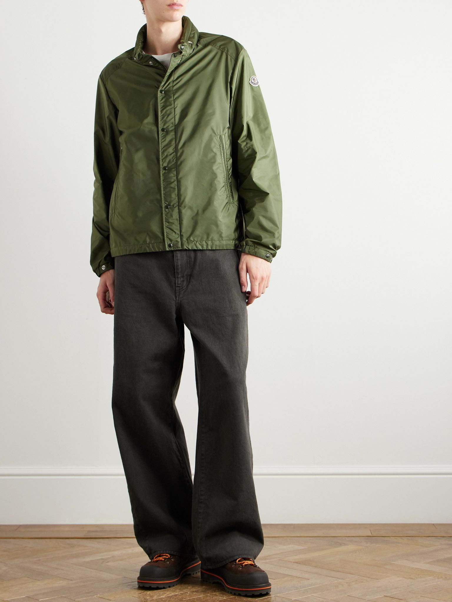 Montriond Logo-Appliquéd Nylon Jacket Green - 2
