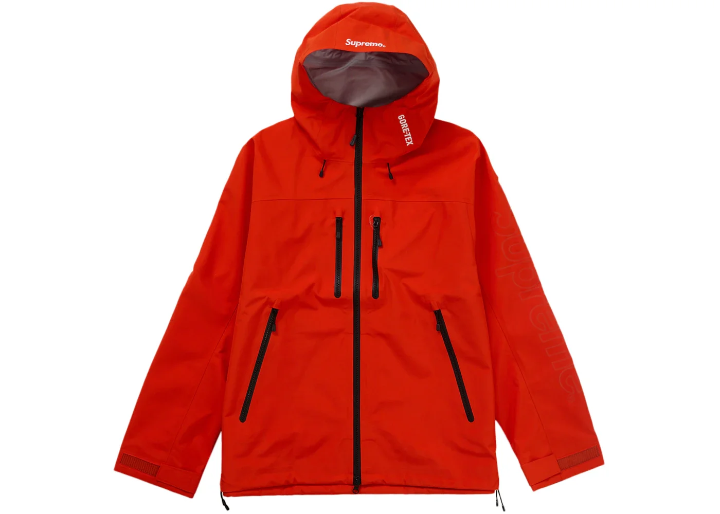Supreme GORE-TEX Taped Seam Shell Jacket Orange - 1