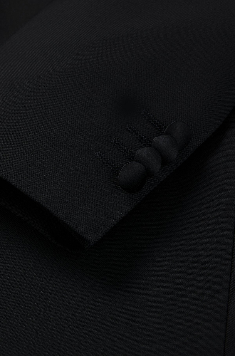 SLIM-FIT TUXEDO IN ITALIAN VIRGIN WOOL AND MOHAIR 10