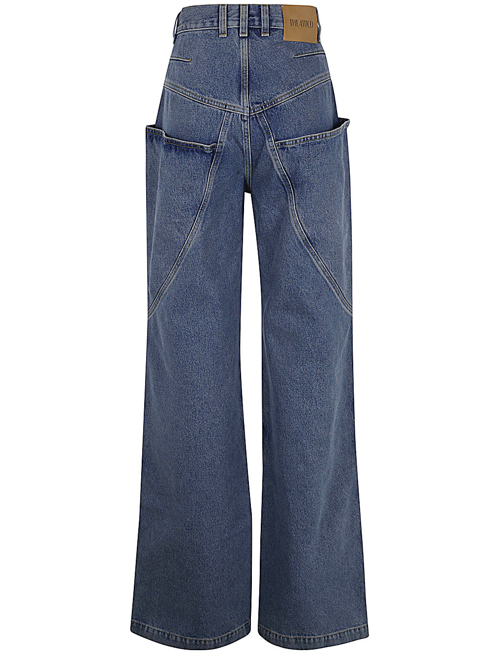 The Attico Women Long Trousers Denim - 7