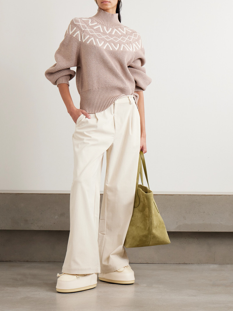 VARLEY Marcie Fair Isle Knitted Sweater outlook