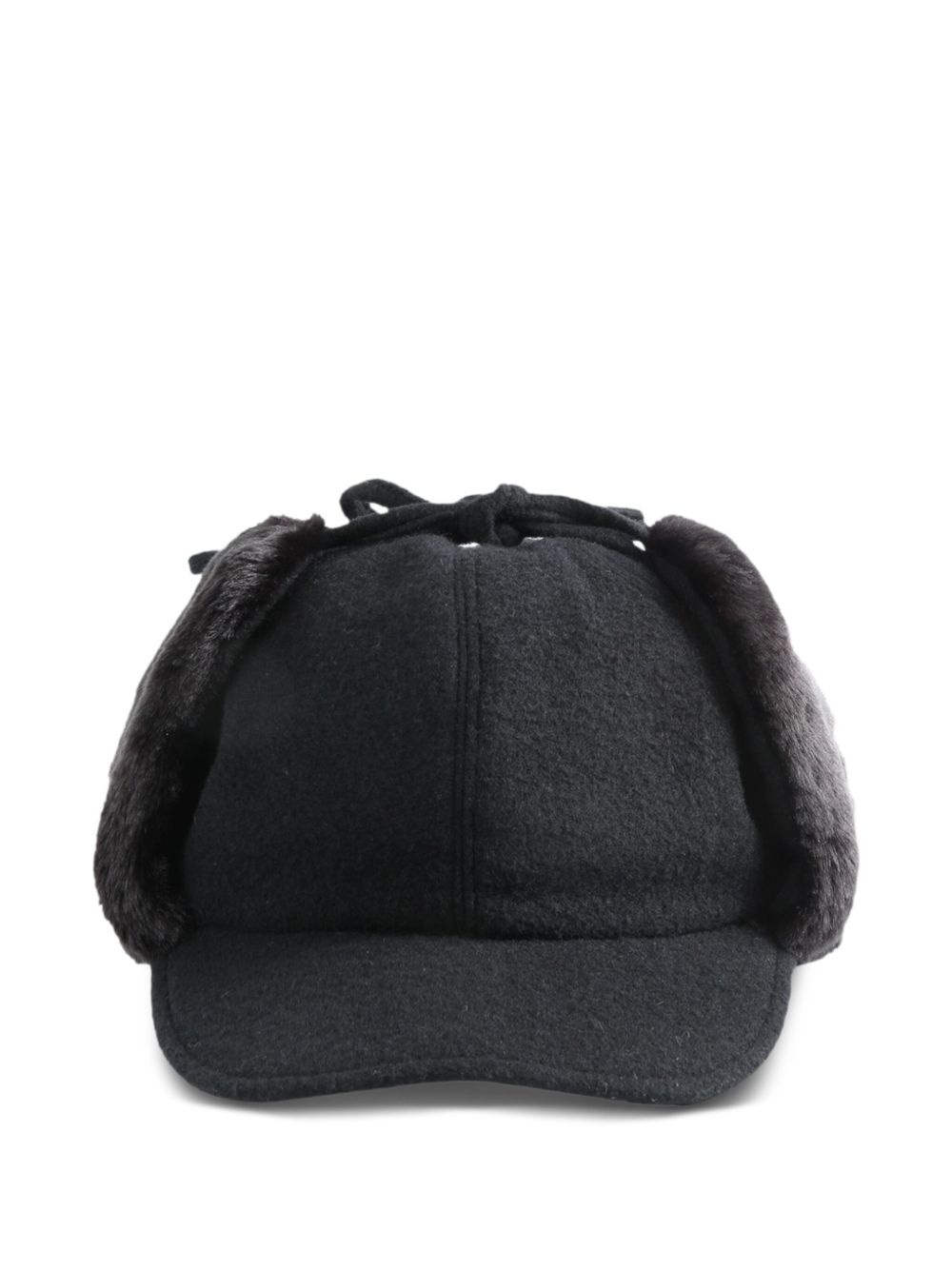 fur-earmuff cap - 1