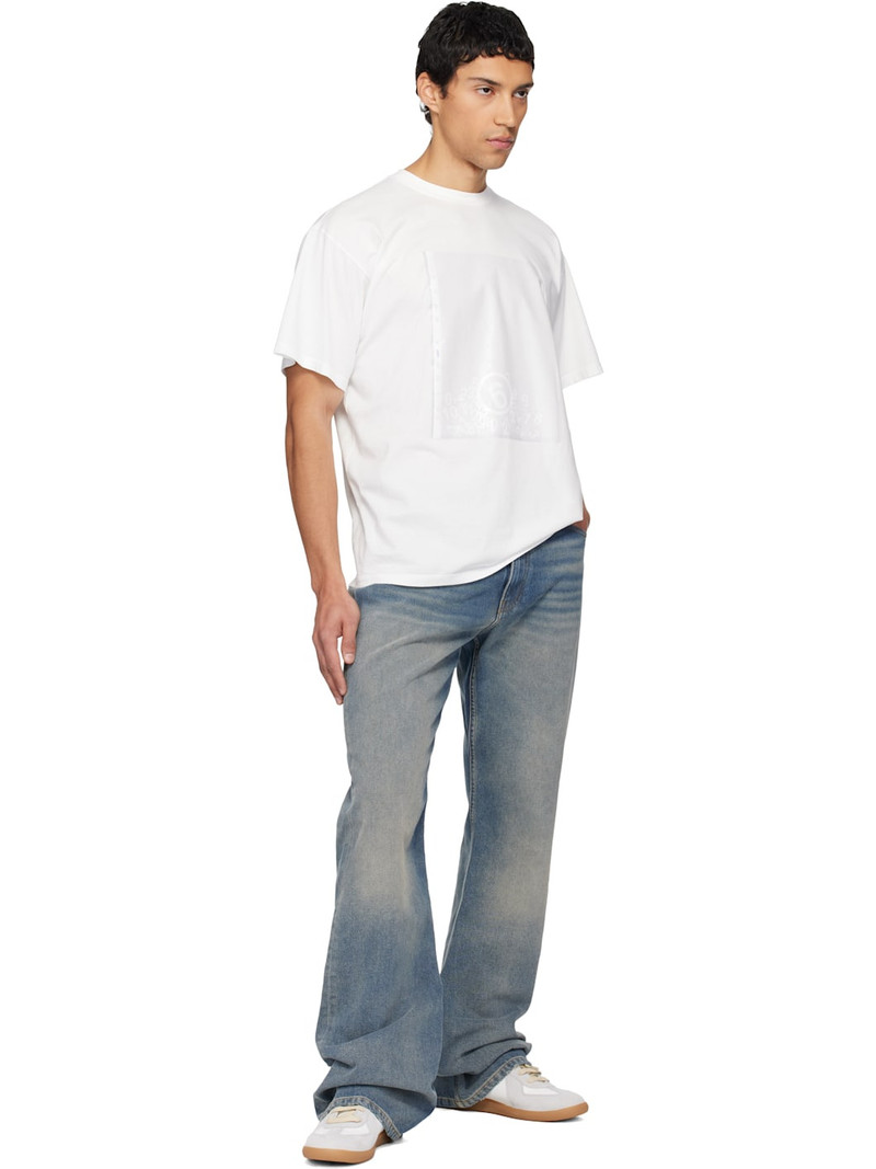 MM6 Maison Margiela Blue 5 Pockets Jeans outlook