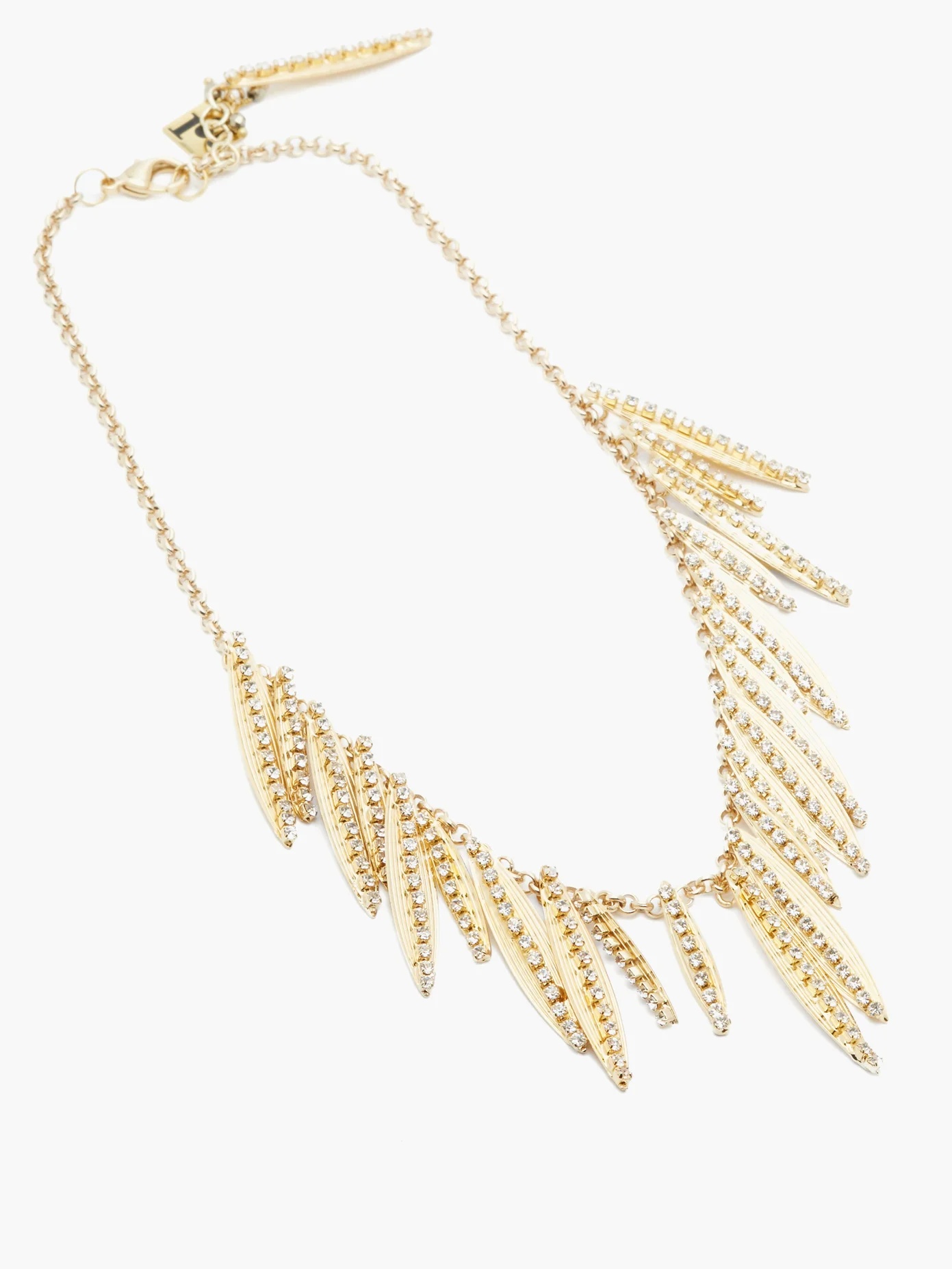 Allure crystal-embellished necklace - 5