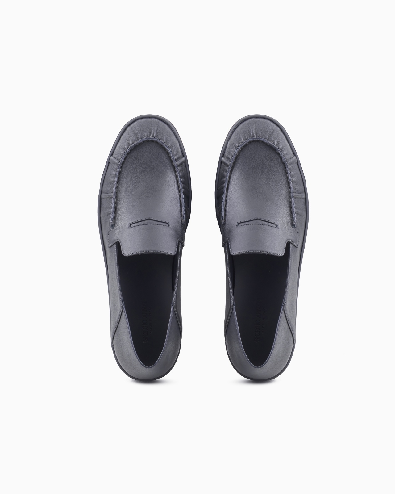 NAPPA-LEATHER SLIP-ONS - 3