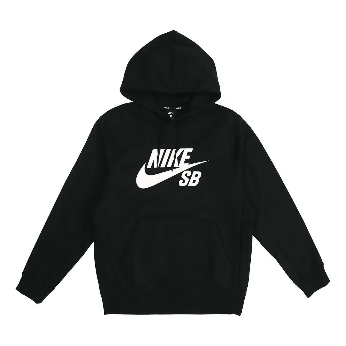 Nike SB 스케이트 보드 ICON 스케이트 후드 Fleece 남자 검정 AJ9734-010 - 1