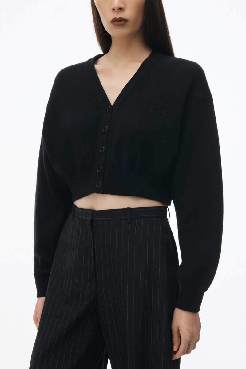 Long Sleeve Cardigan With V Neck 3