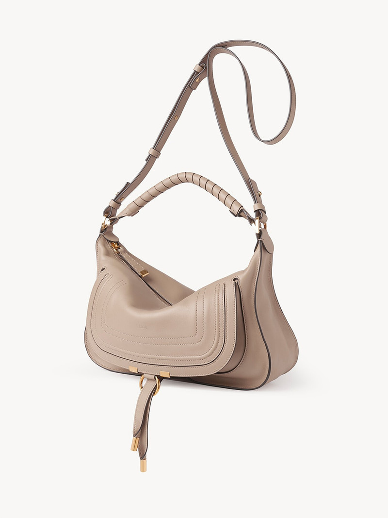Chloé SMALL MARCIE SHOULDER BAG IN SOFT LEATHER outlook