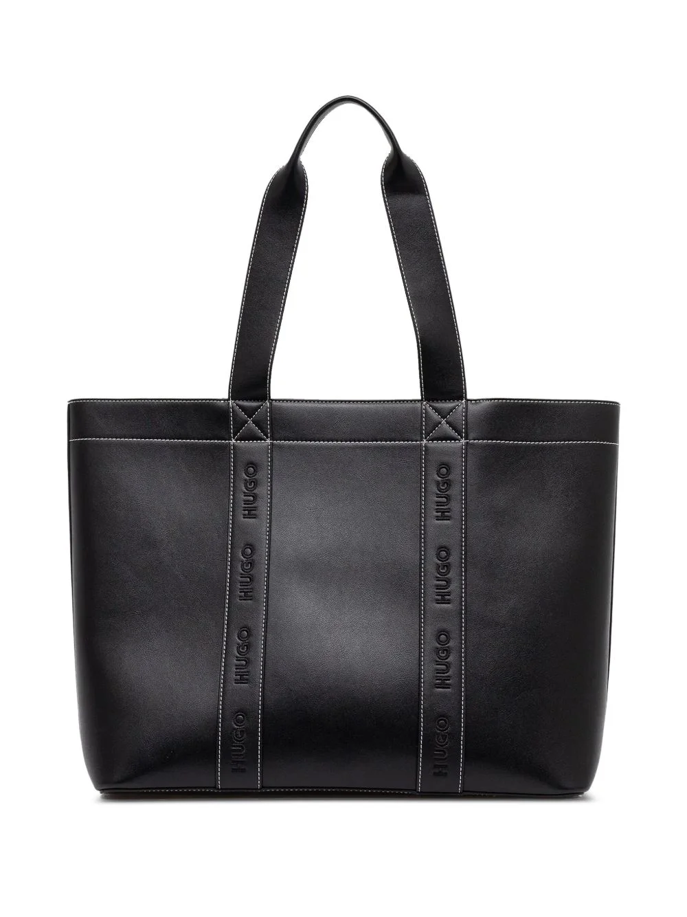 embroidered-logo tote bag - 1