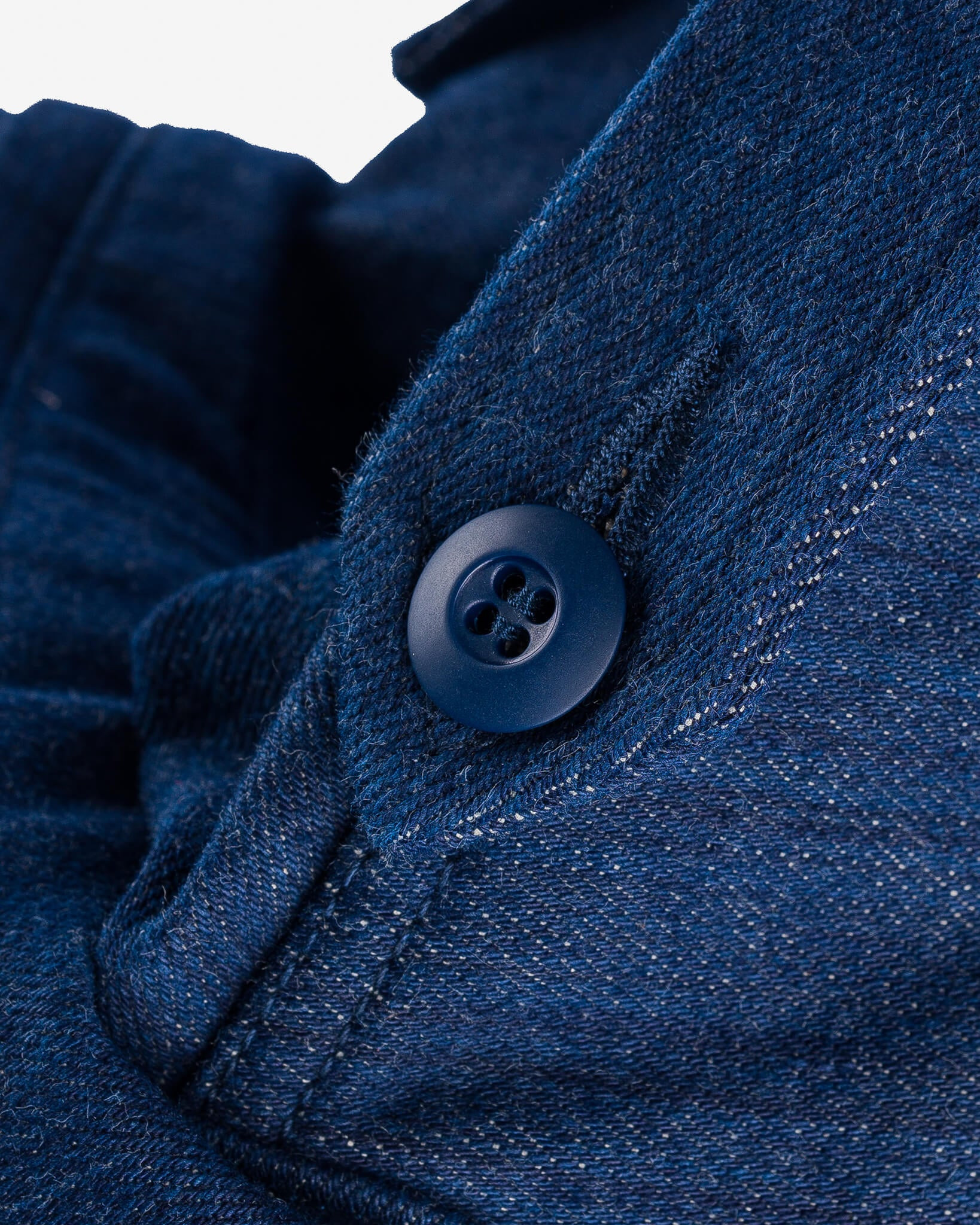 IHM-42-IND 16oz Natural Indigo Selvedge Denim M65 Field Jacket - 23