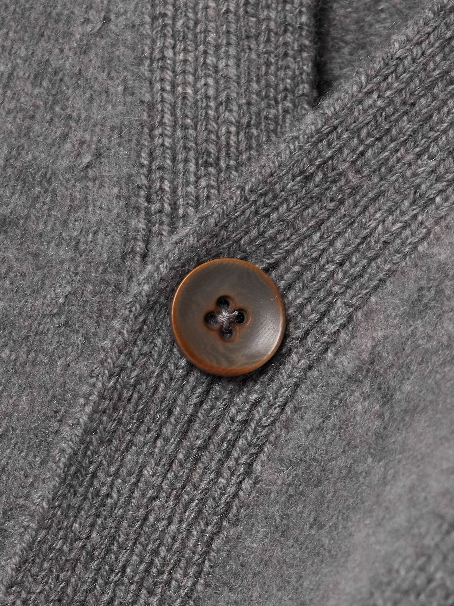 Cashmere cardigan Gray - 5