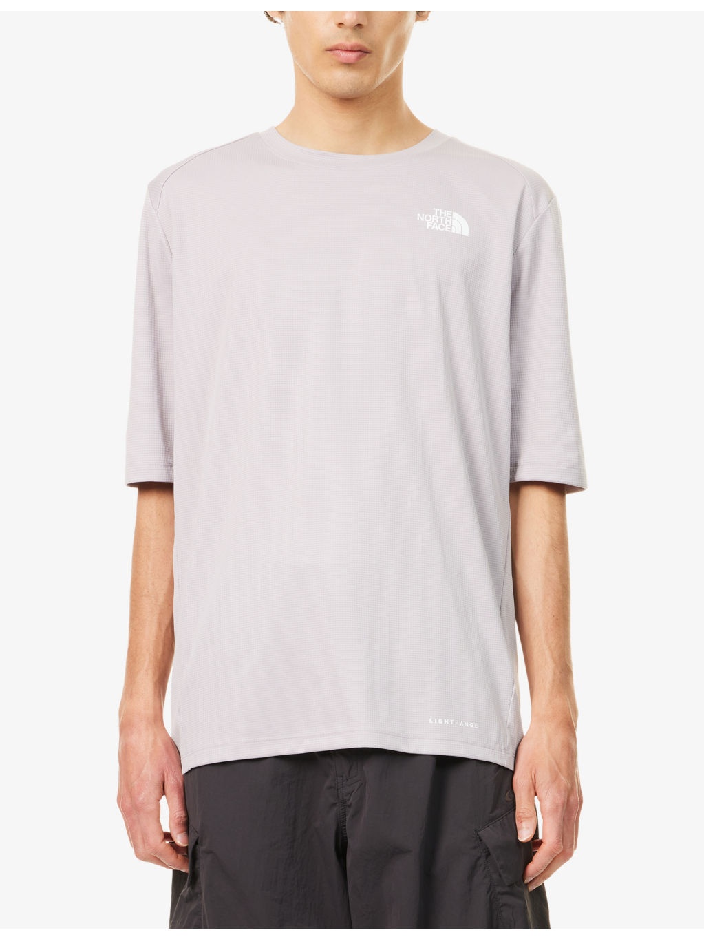Shadow Logo-Print Woven T-Shirt - 3