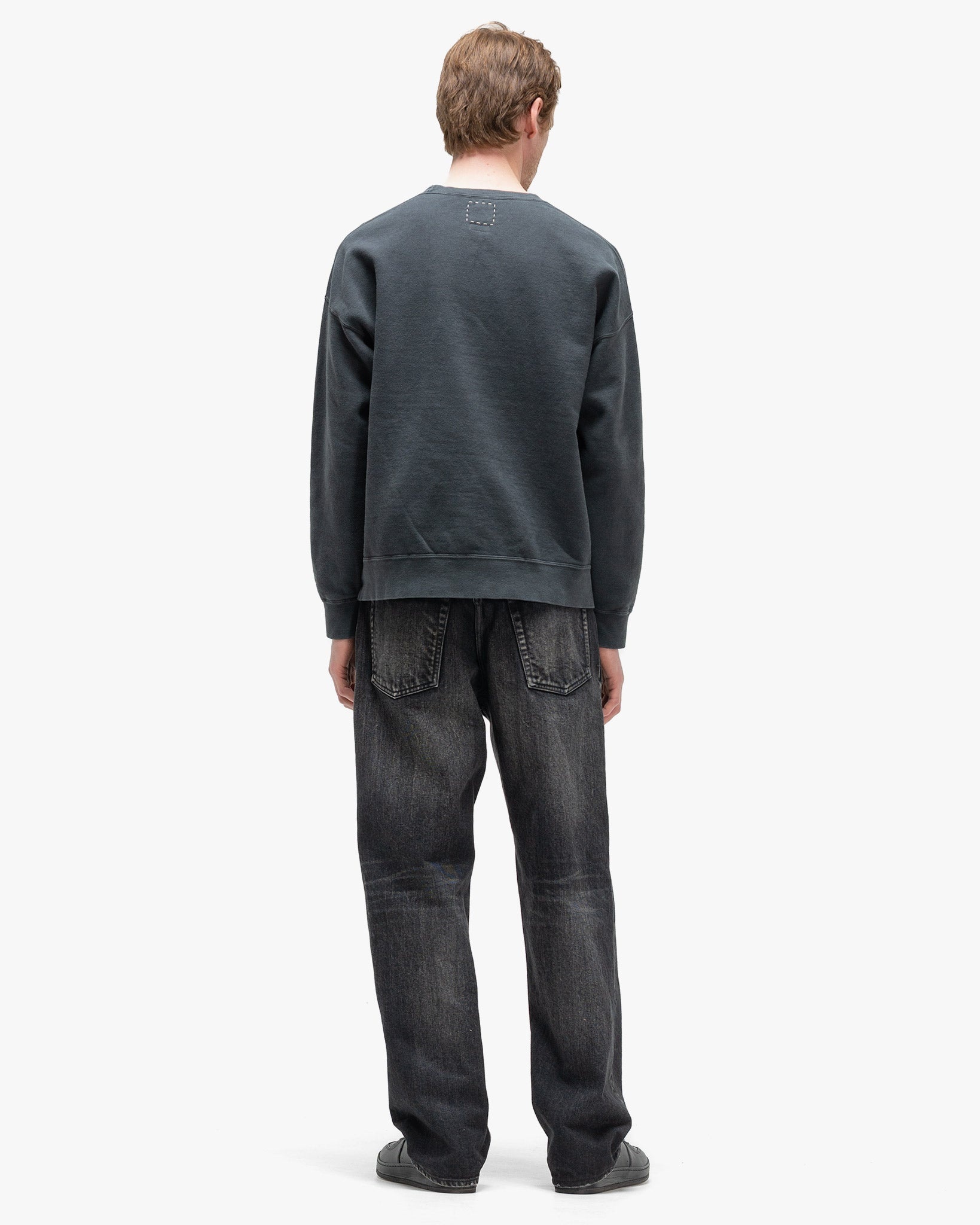 Jumbo SB Sweat L/S DMGD Black - 3