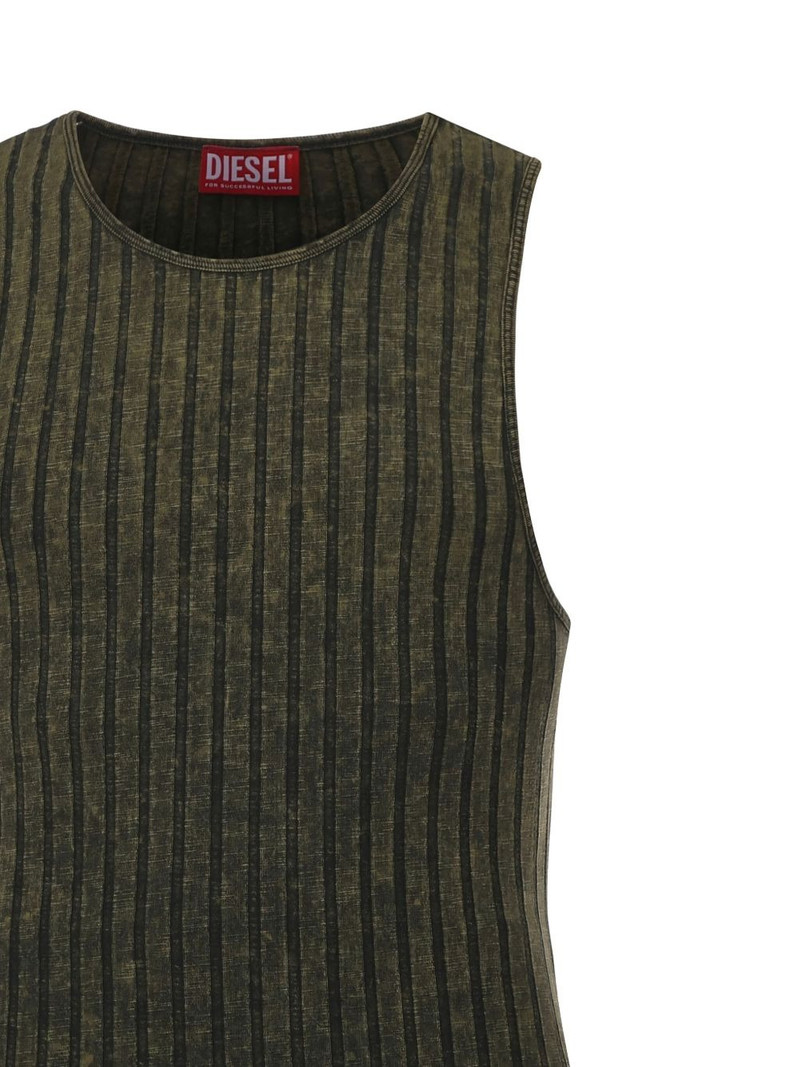 Diesel ribbed-knit tank top outlook