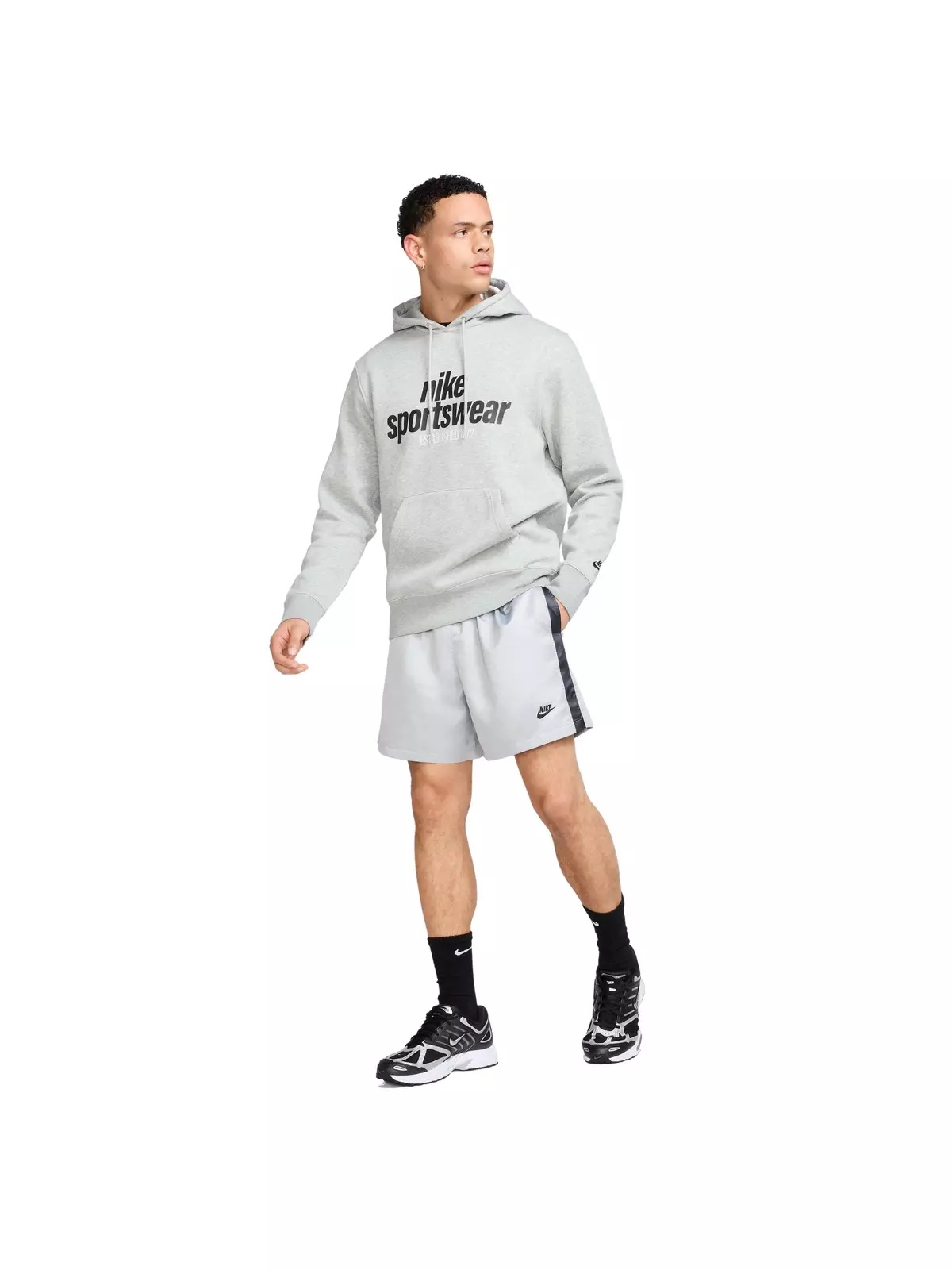 Men's Club Flow Football Shorts -Grey - 7