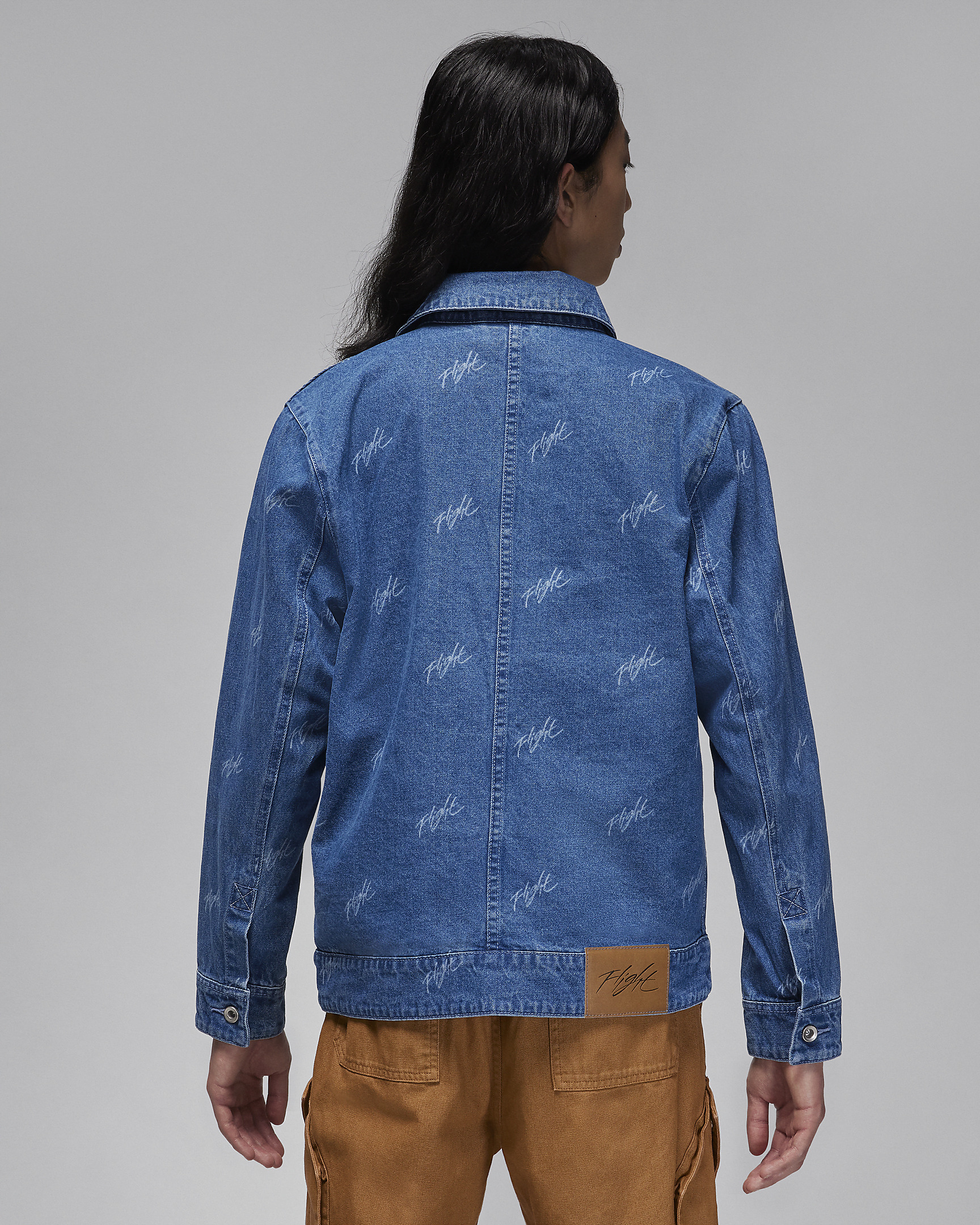 Jordan Jordan Flight Heritage Men's Denim Jacket | REVERSIBLE