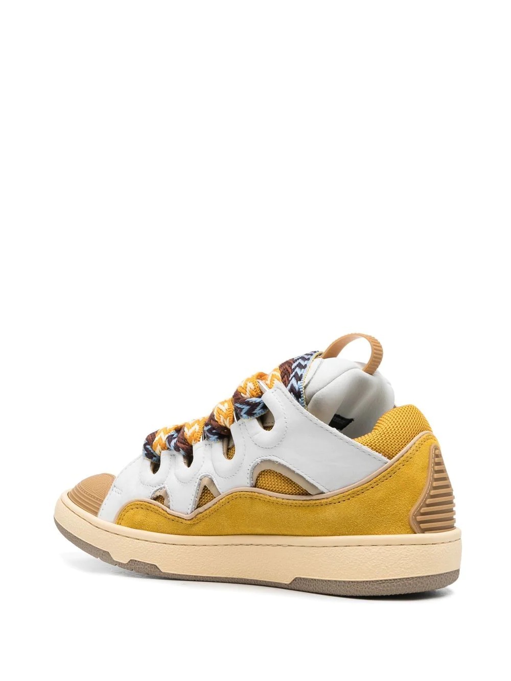 Curb chunky lace-up sneakers - 3
