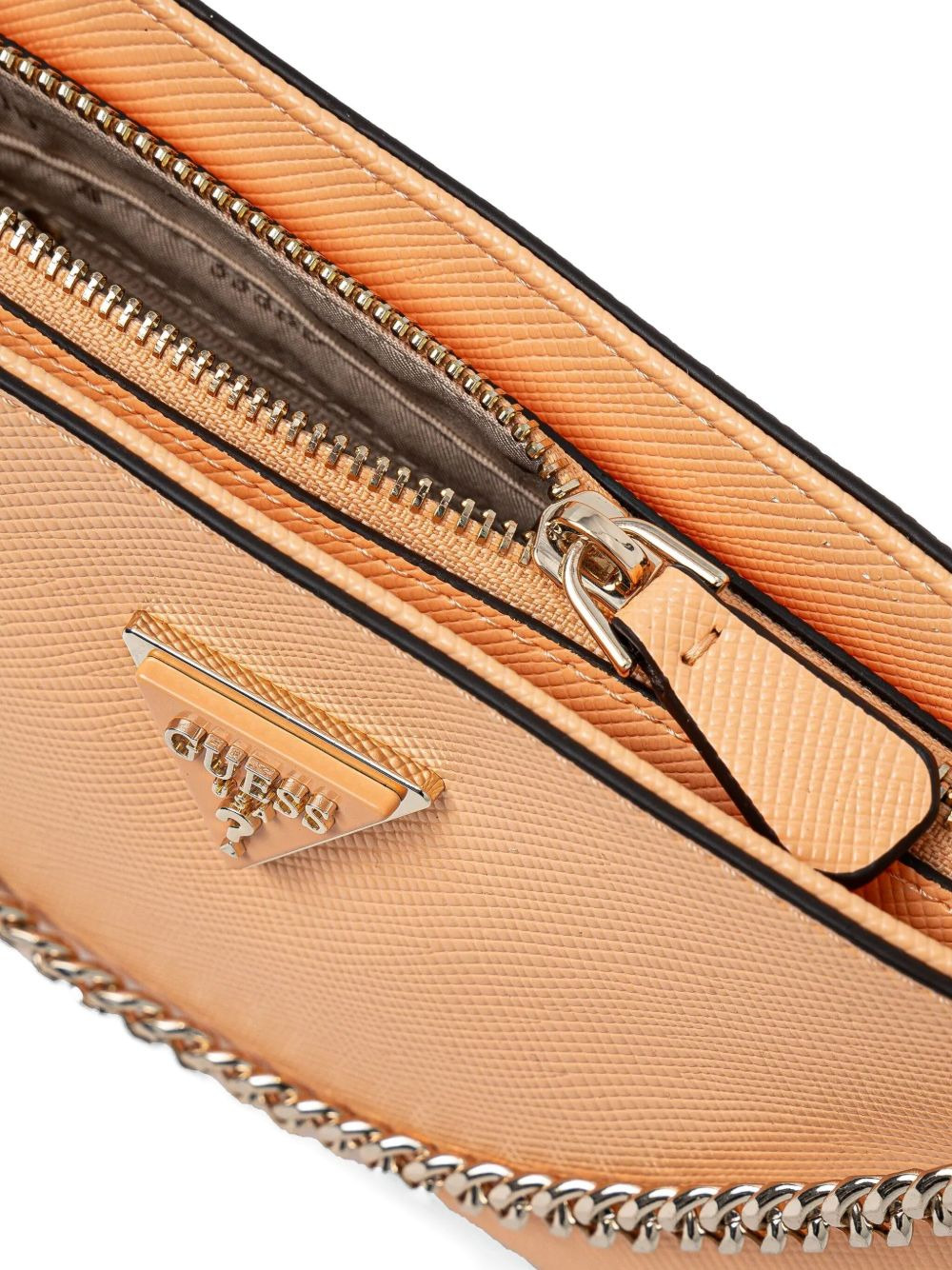 chain zipped shoulder bag - 4