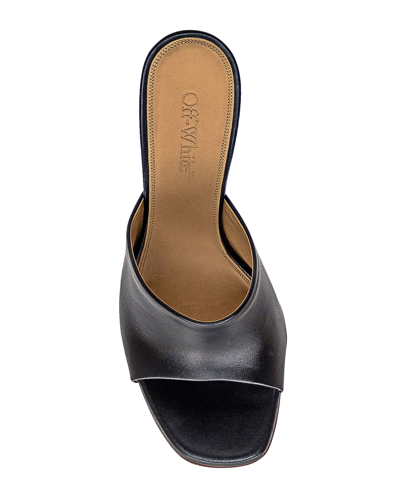 'jug' Black Leather Sandals - 4