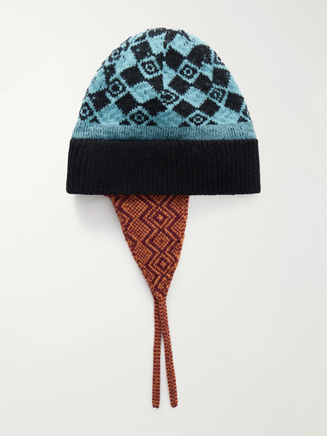 Marvin Wool-Jacquard Beanie - 1