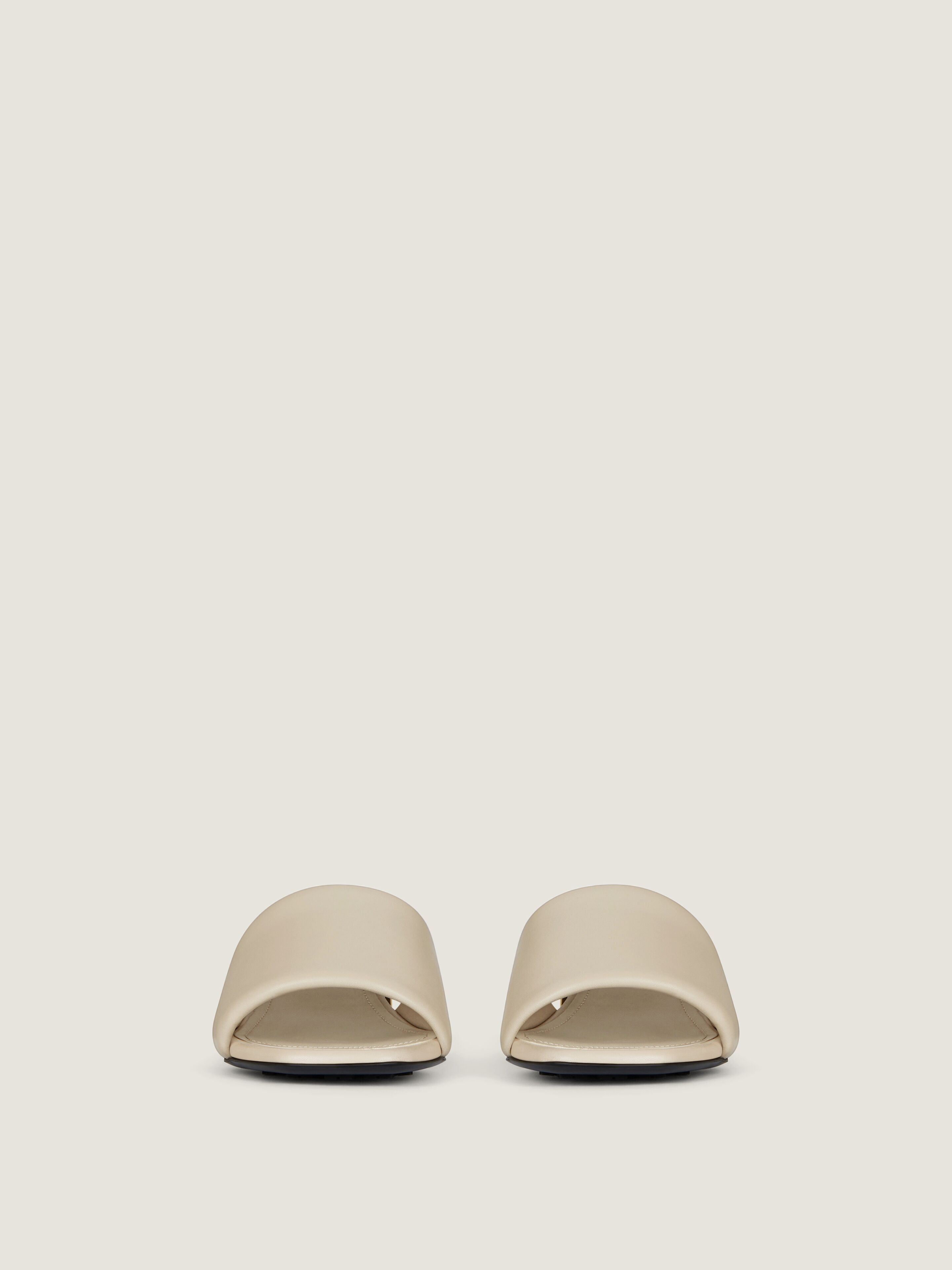 G CUBE MULES IN LEATHER - 2