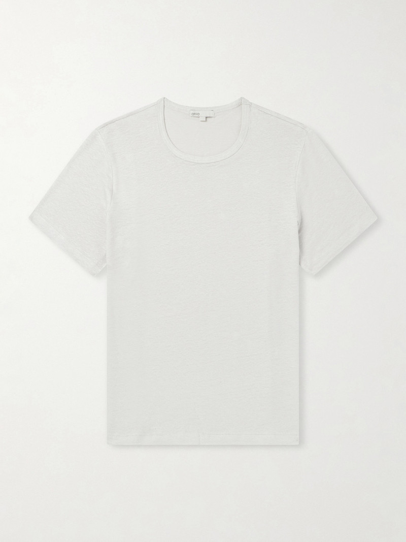 Linen-Blend T-Shirt 1