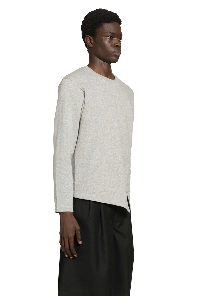 Comme des Garçons SHIRT Cut-out Long Sleeve T-shirt In Cotton outlook