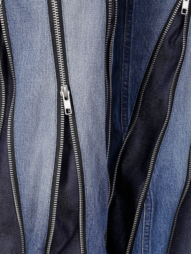 zip-detail jeans 3