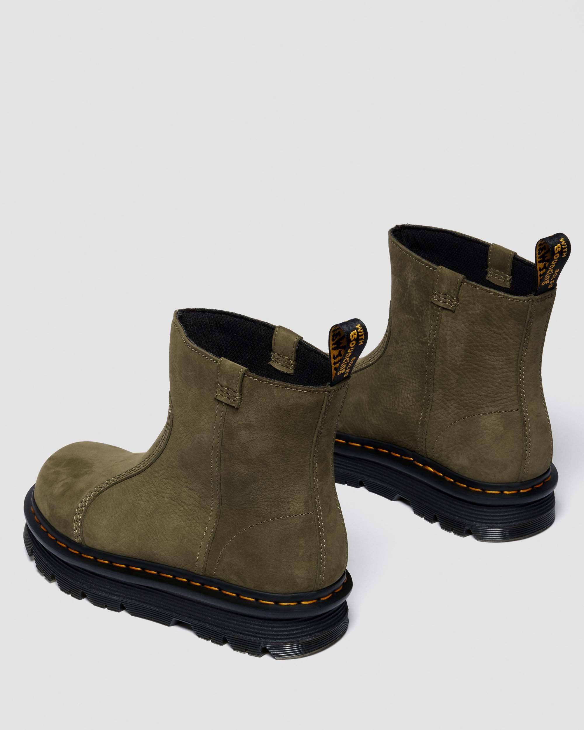 ZEBZAG RIGGER Slip On Nubuck Boots - 5