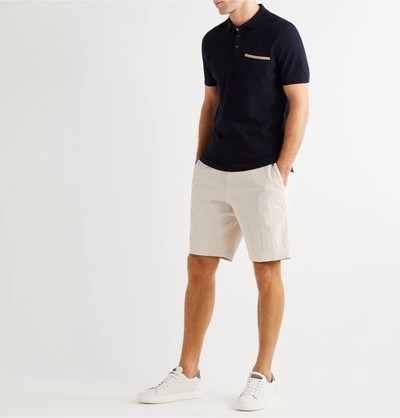 Brunello Cucinelli Herringbone Stretch-Cotton Shorts outlook