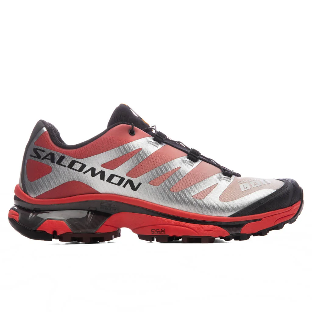 XT-4 OG - FOOTWEAR SILVER/BLACK/FIERY RED - 1