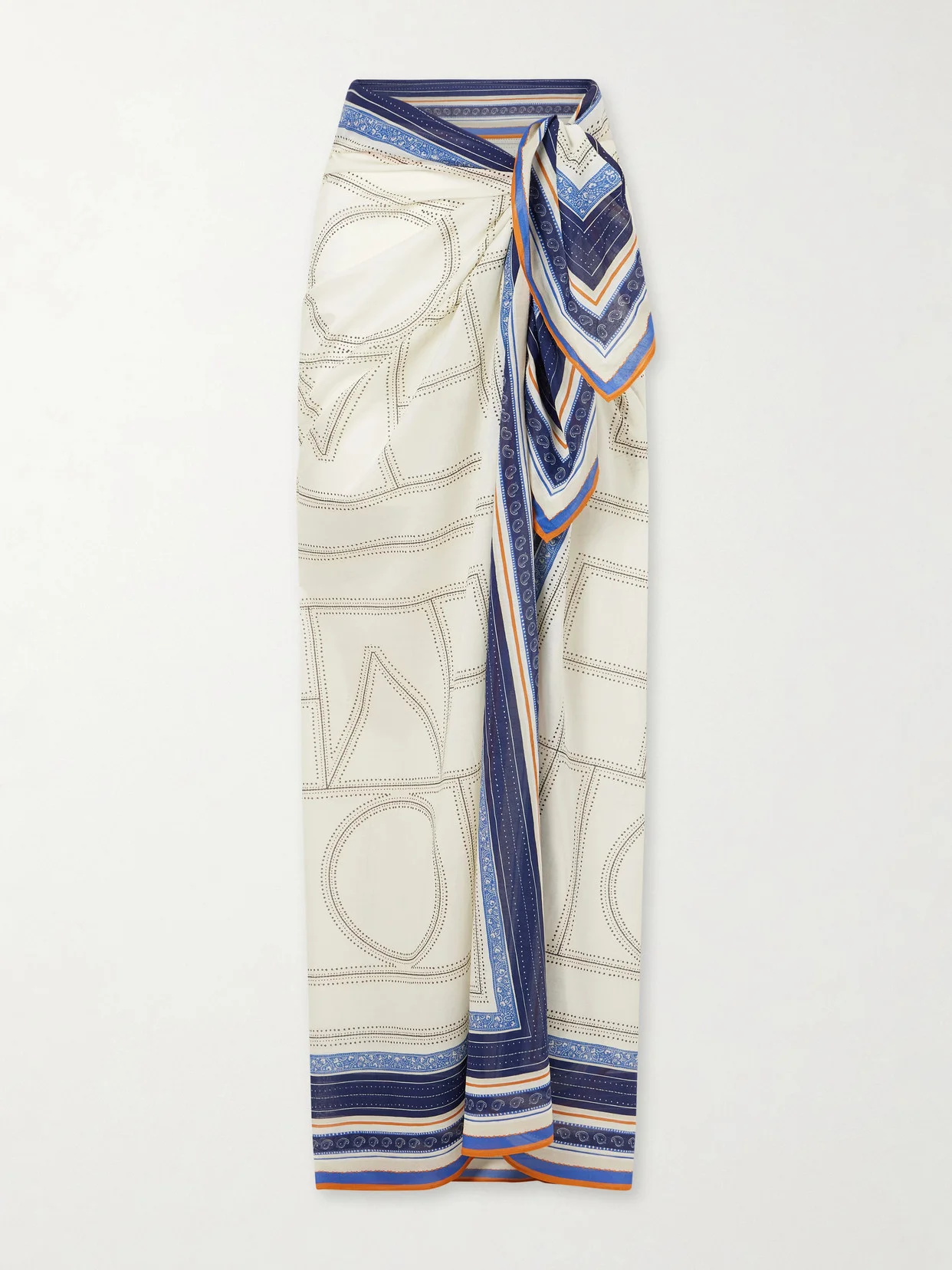 Collector Organic Cotton And Lyocell-blend Pareo - 1