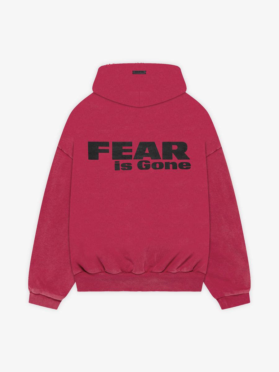 Vintage "Fear Is Gone" Hoodie - 4