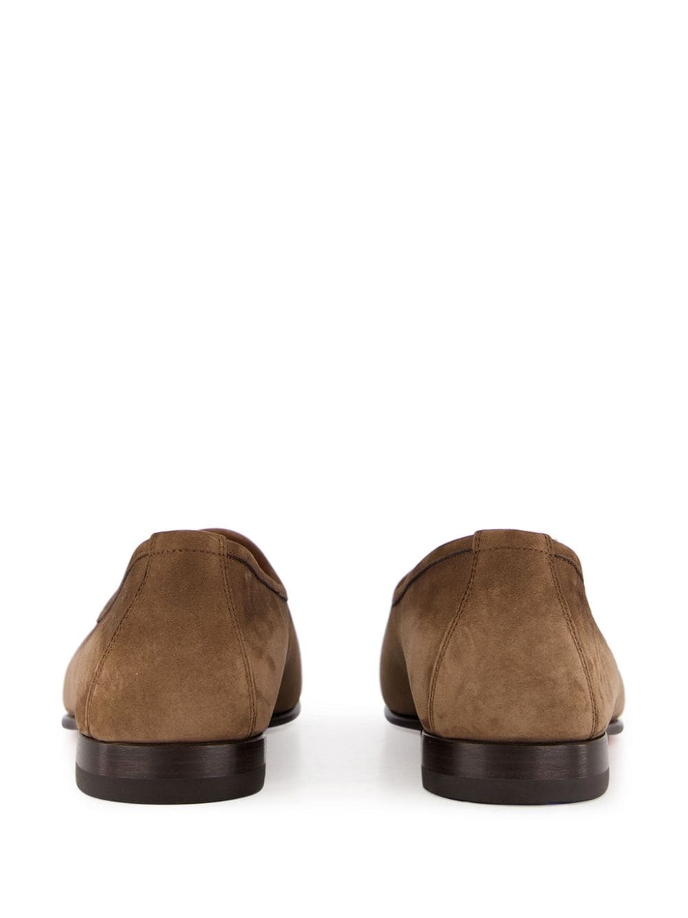 tassel-detail suede loafers - 3