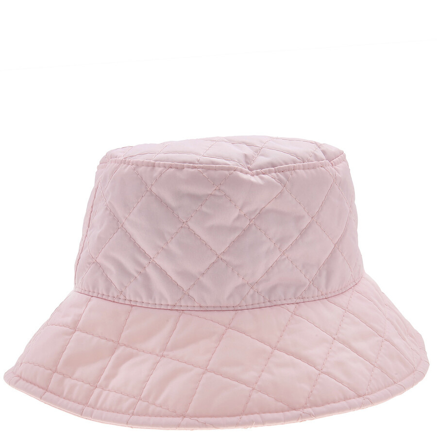 Maison Michel Ladies Pink Angele Quilted Bucket Hat - 3