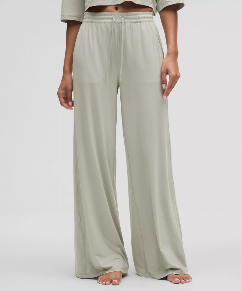 Modal High-Rise Wide-Leg Lounge Pant 1