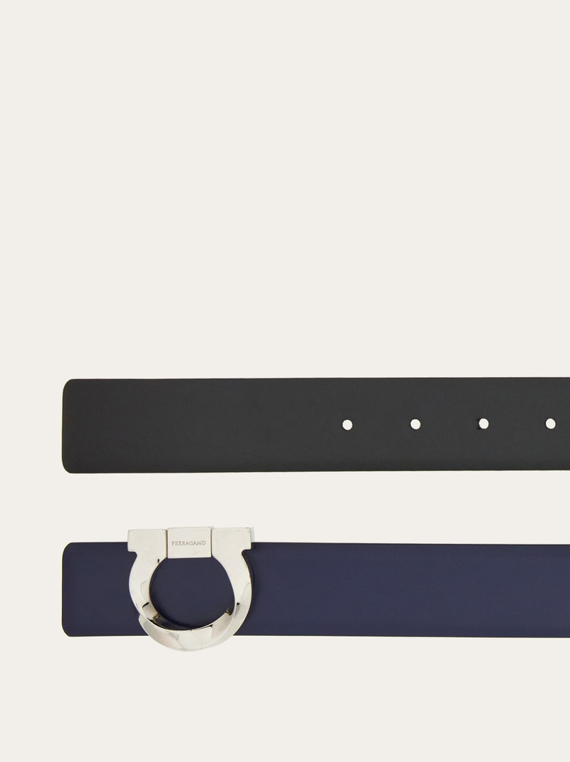 FERRAGAMO Fixed Gancini twist belt outlook