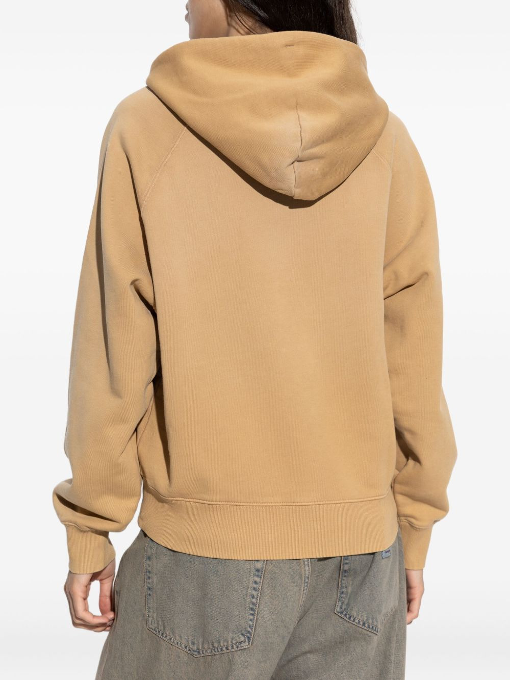 pocket-detail hoodie - 4