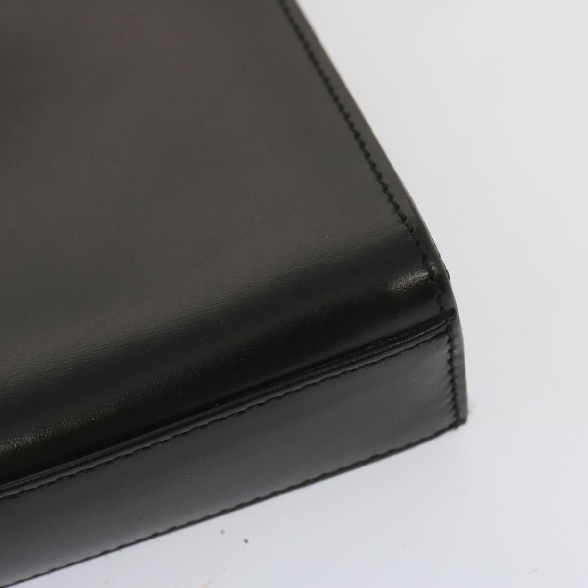 GUCCI Hand Bag Leather Black - 15