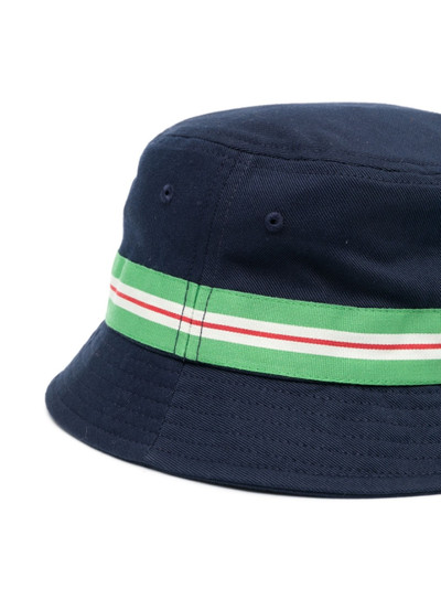 LACOSTE logo-patch bucket hat outlook