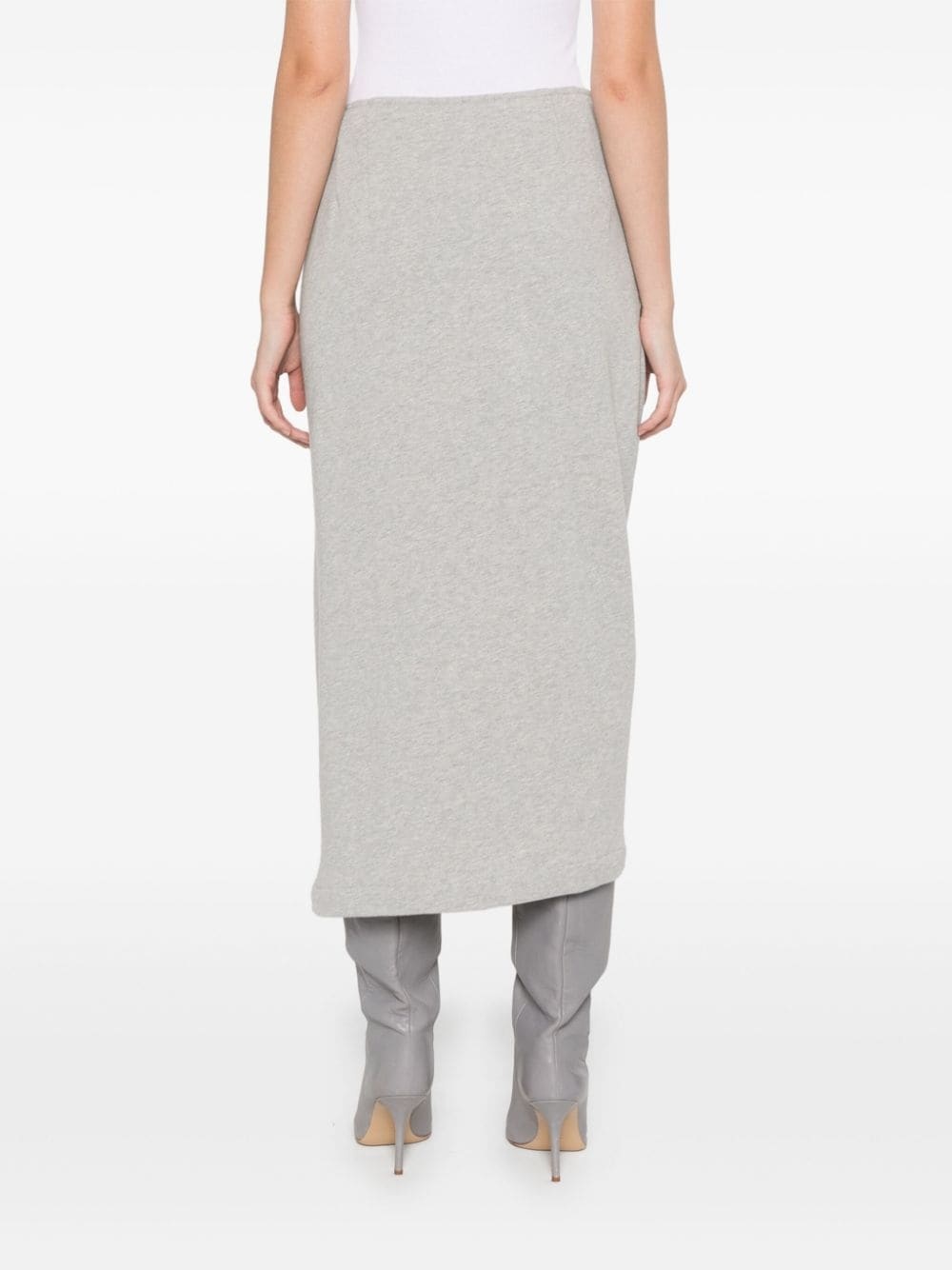 Asymmetric midi skirt - 3