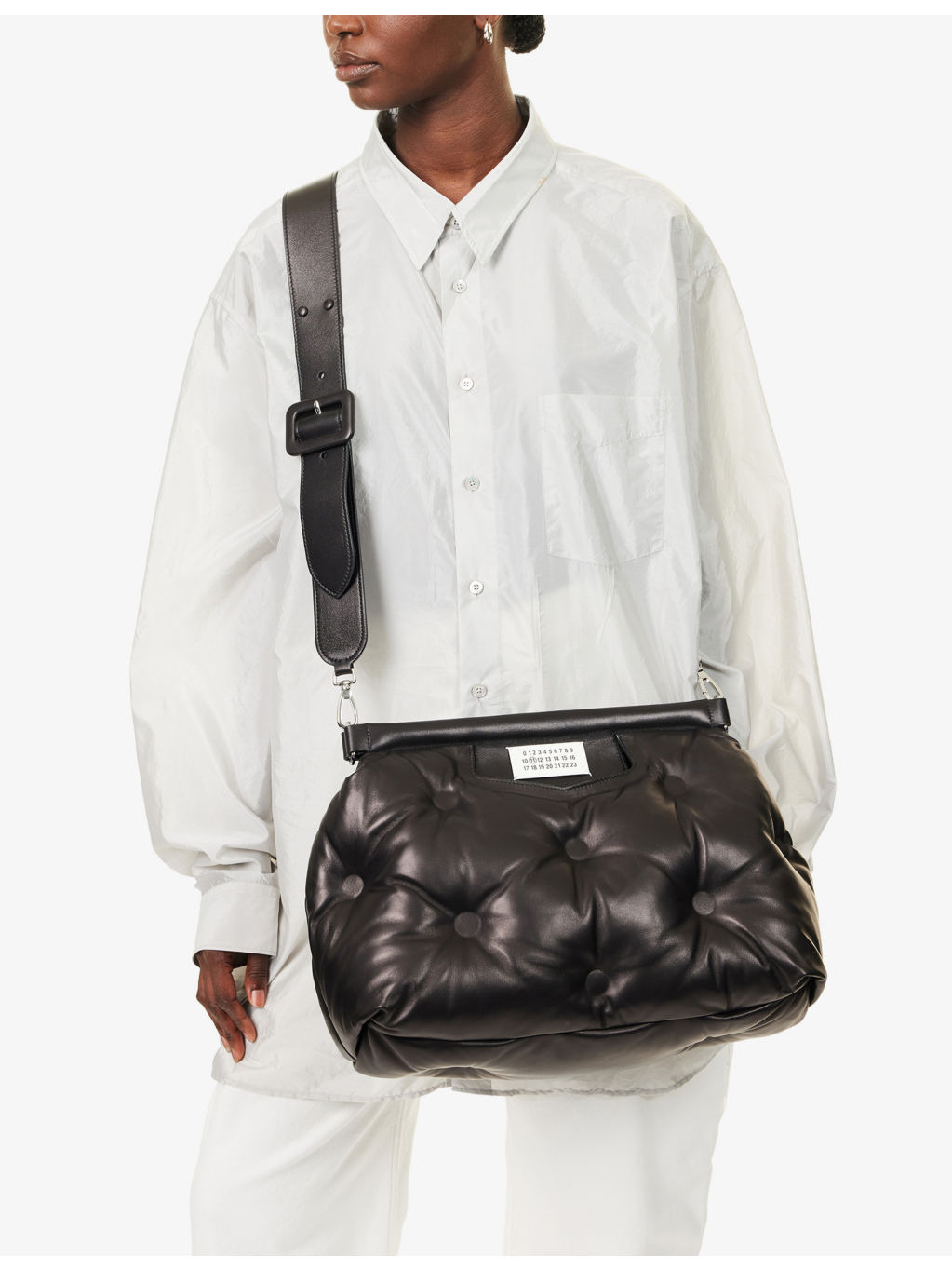 Glam Slam Classique Medium Leather Shoulder Bag - 3