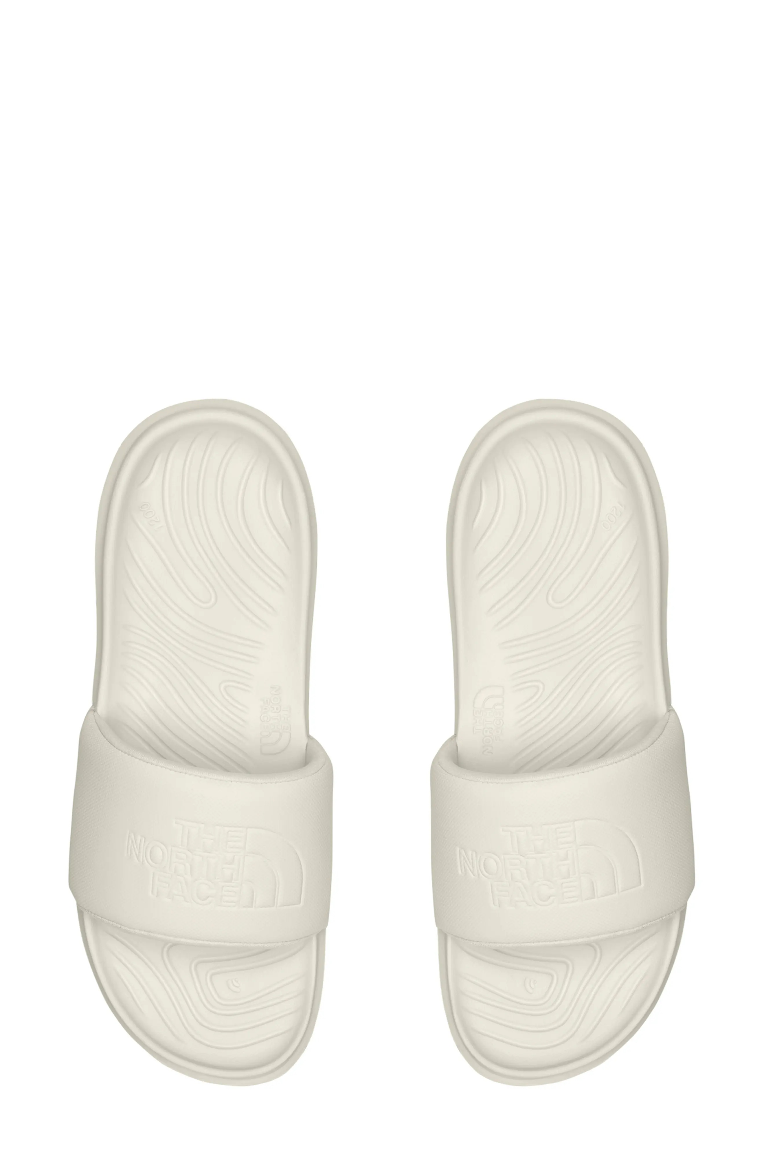 Never Stop Cush Slide Sandal in White Dune/White Dune - 2