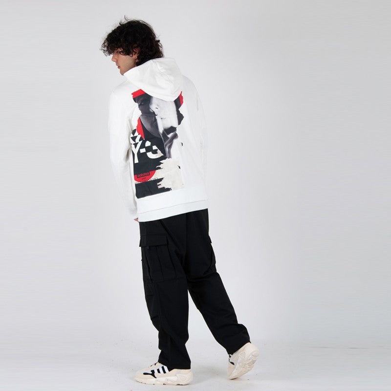 Y-3 Ch1 Gex Back Pattern Jacket White GK4403 - 5