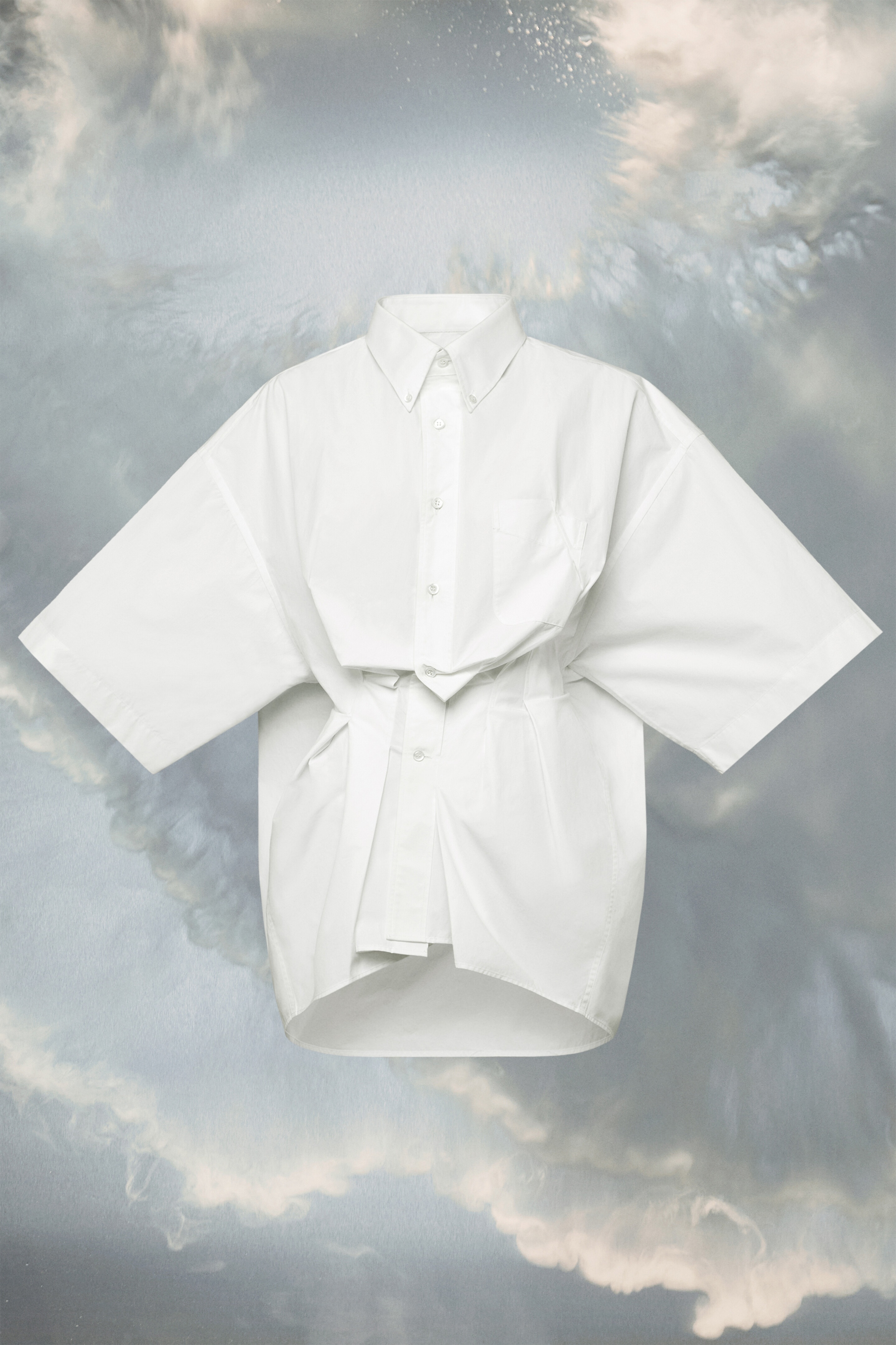 Cotton poplin shirt - 2