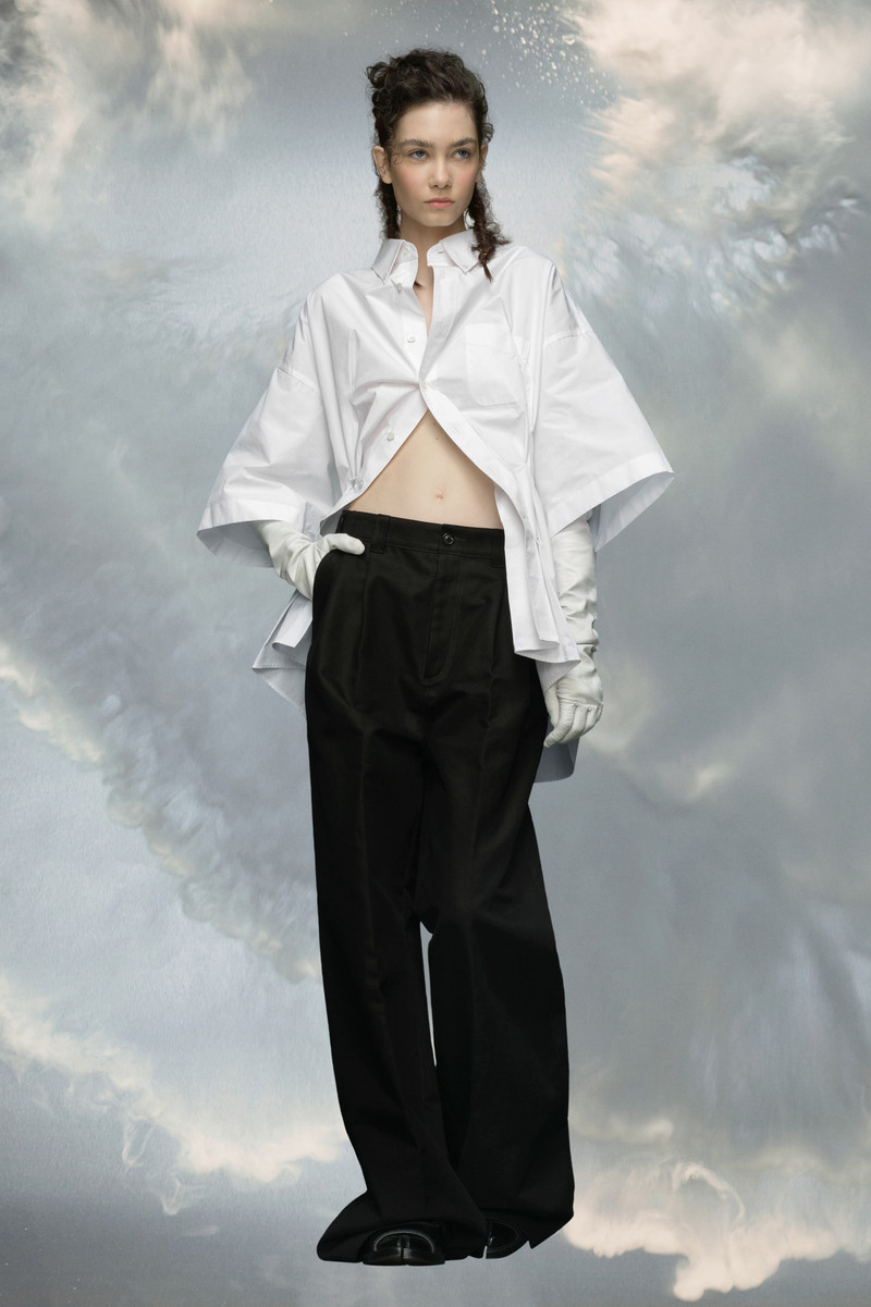 Maison Margiela Cotton poplin shirt outlook